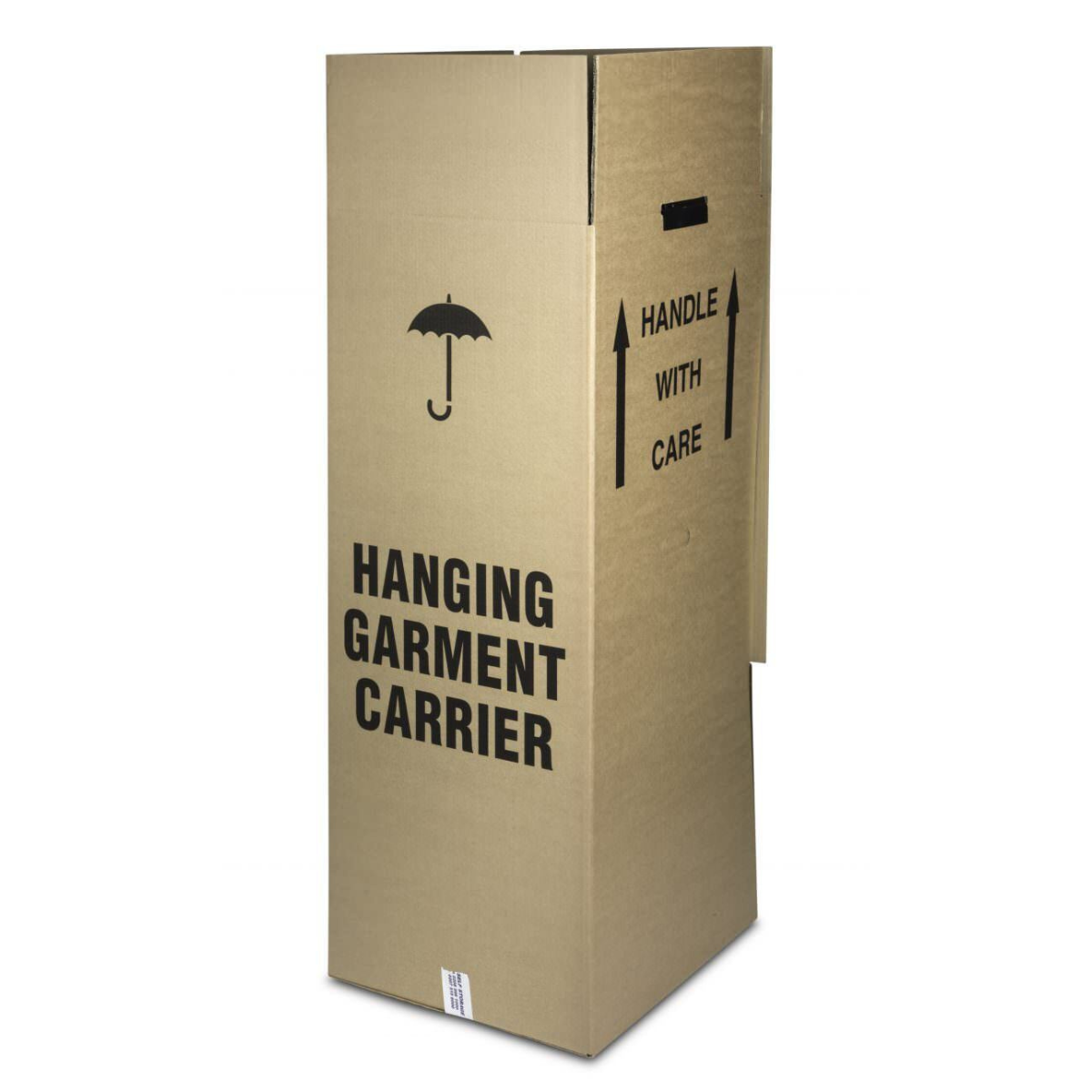 A photo showing wardrobe packing boxes, available to buy from Vanguard's packing materials.