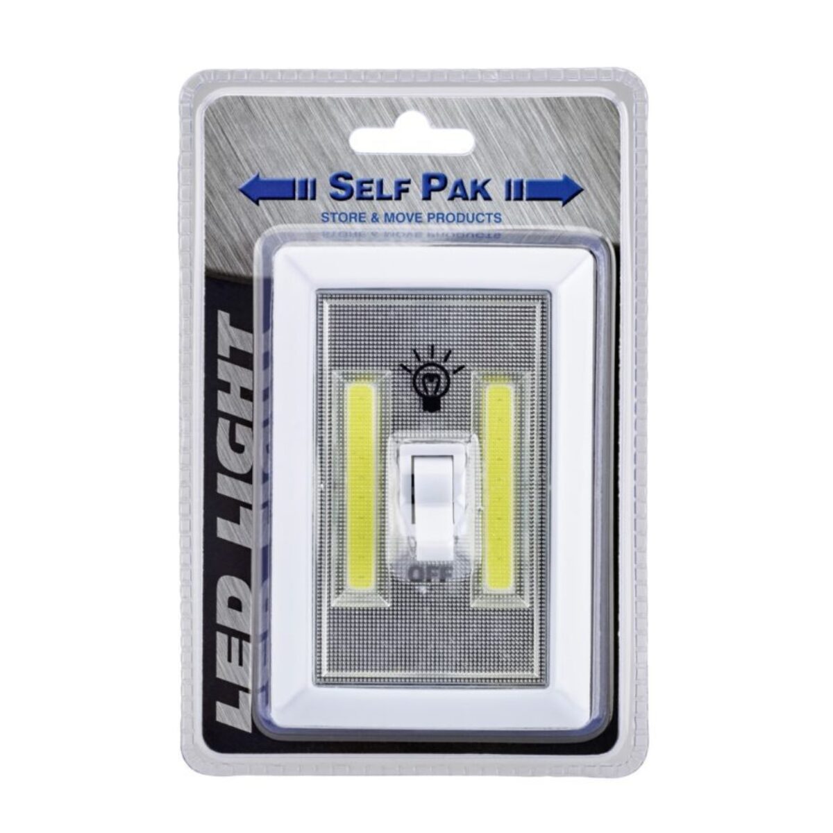 A photo of a Magnetic LED Light, available for sale from vanguard's packing materials.