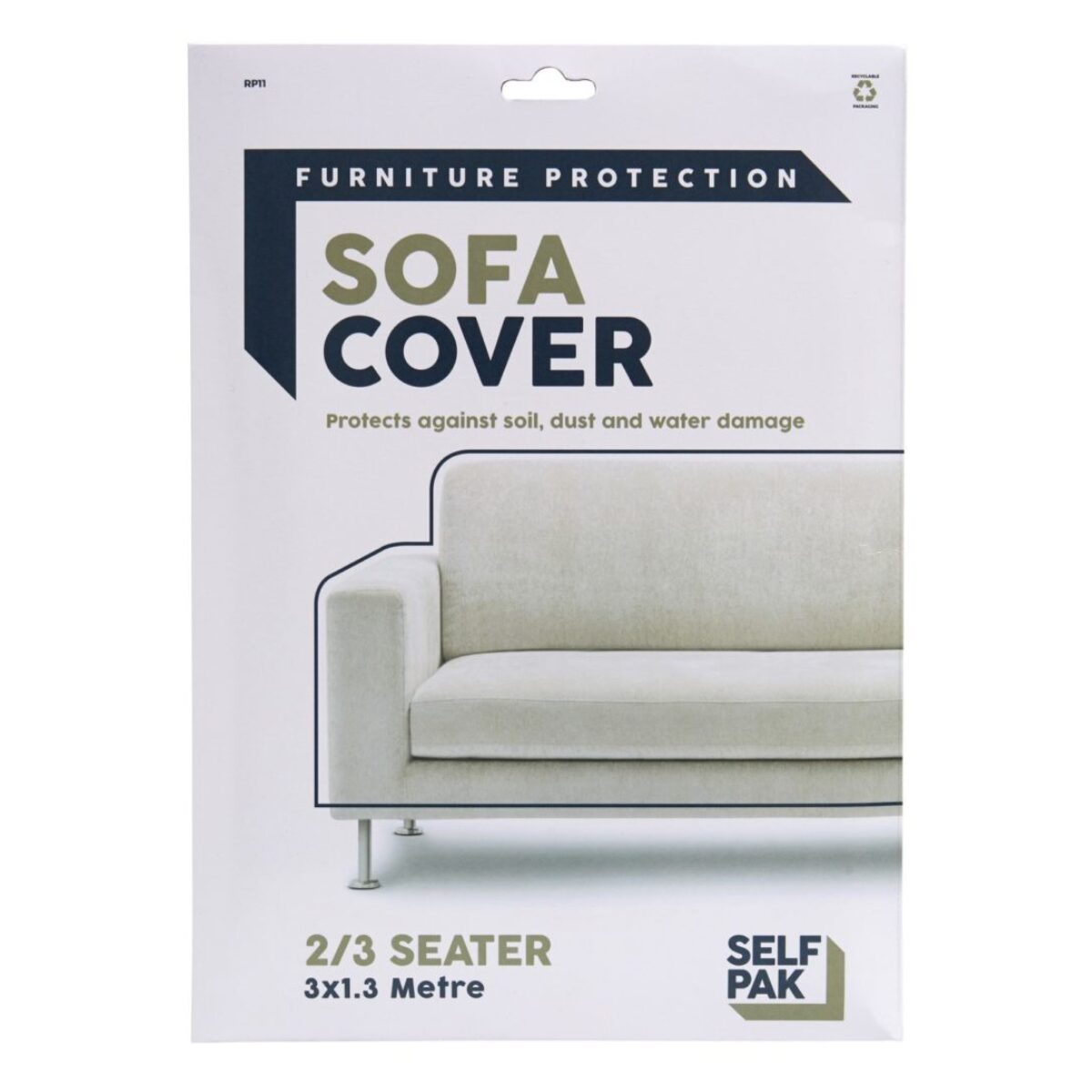 A photo of Vanguard's sofa cover for furniture moves, suitable for a 2/3 seater sofa.