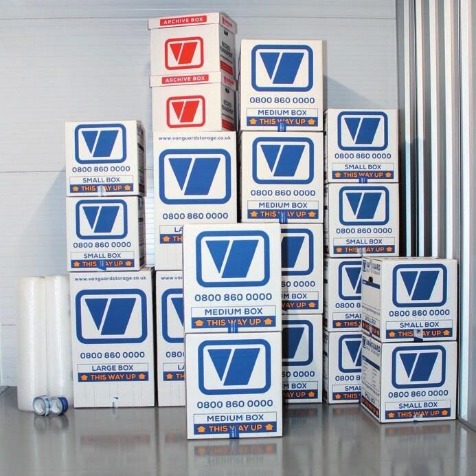 A photo showing Vanguard's LARGE Packaging Set, available to buy from Vanguard's packing supplies.