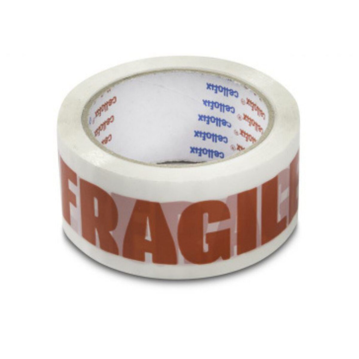 A photo showing fragile tape, available to buy from Vanguard's packing supplies.