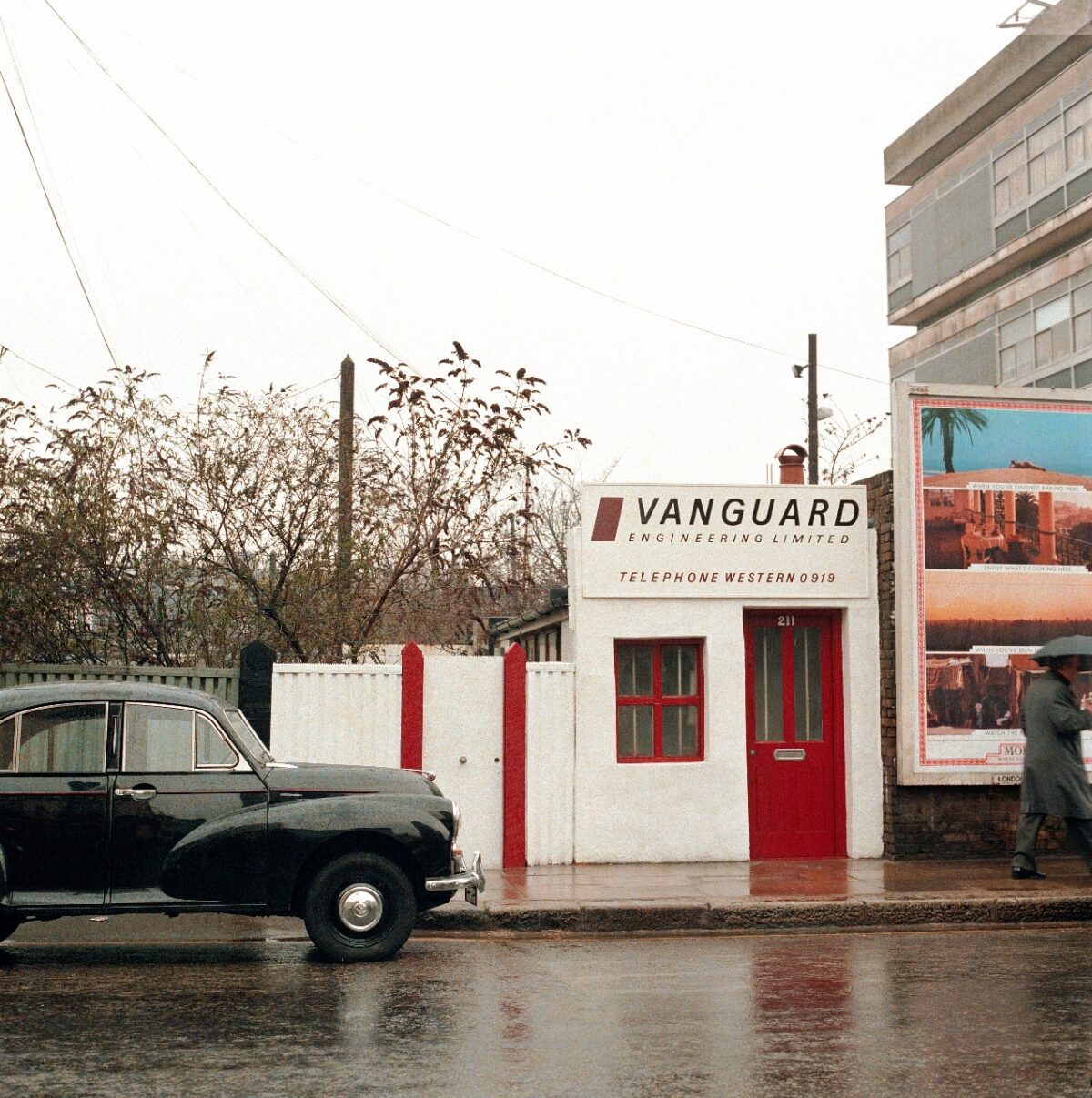 Vanguard's first office on Warwick Road