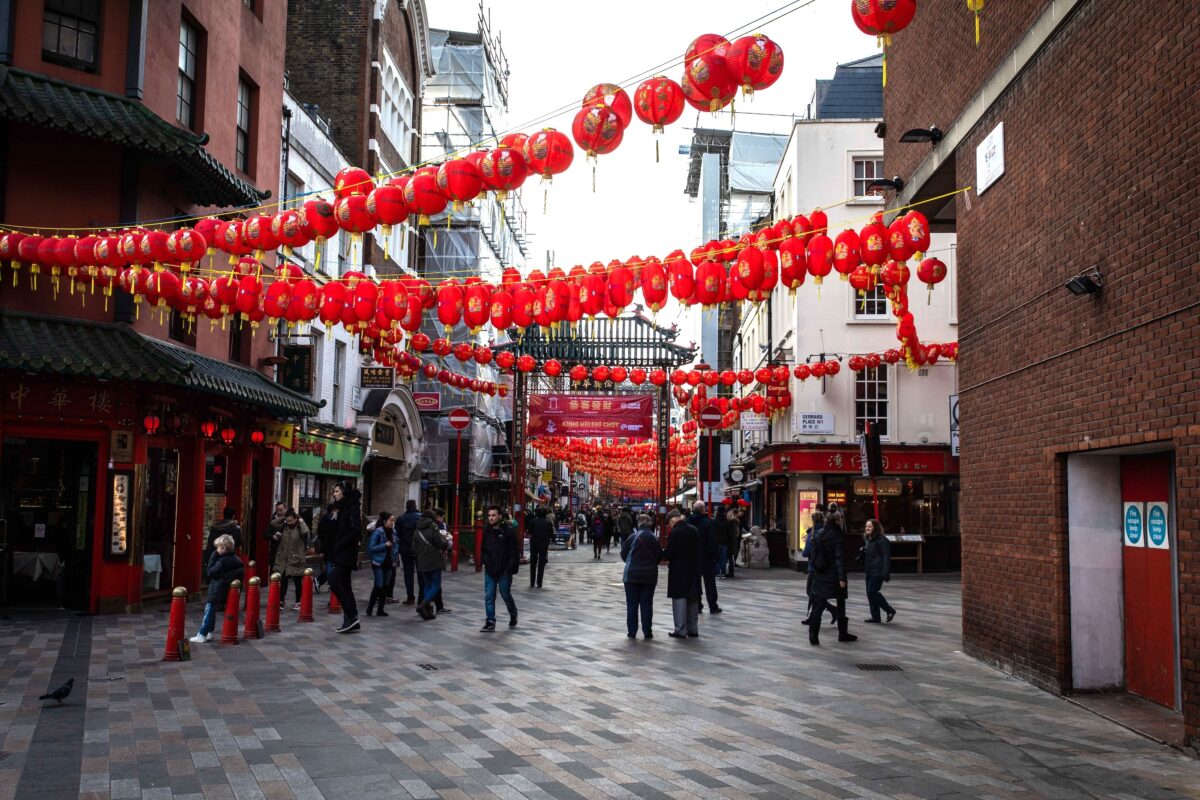 Chinatown near Vanguard Storage Soho
