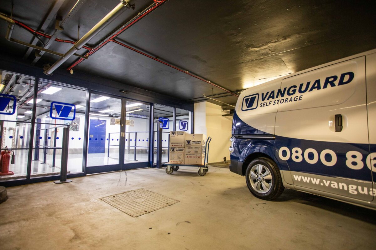 Vanguard Storage Soho entrance