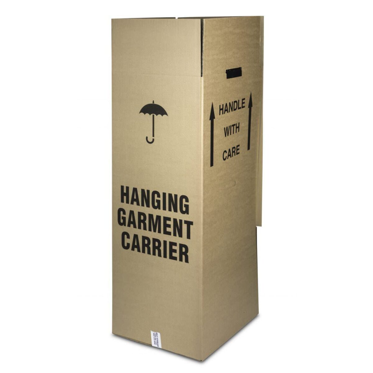 A photo showing wardrobe packing boxes, available to buy from Vanguard's packing materials.